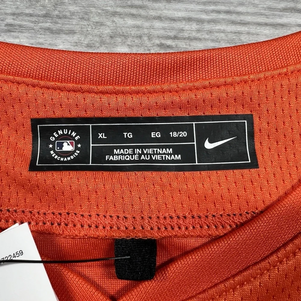Nike Alex Bregman Jersey Orange Houston Astros‎ #2 Youth XL (18/20) $125 MSRP